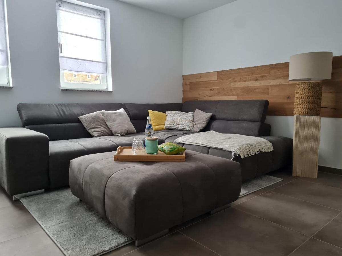 Meet & Greet Am Radfernweg E-Bike Modern Apartment Erfurt Ngoại thất bức ảnh
